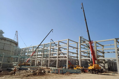 燃爆！100臺三一起重機遠征烏茲別克，參建中亞首個核電站